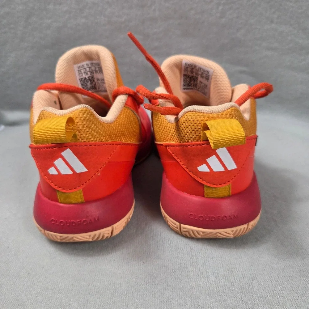 Adidas Ownthegame 2.0 K Kids Basketball Shoes Solar Red Orange IE9245 Size 11.5K